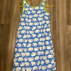 Lilly Pulitzer shift dress in elephant print